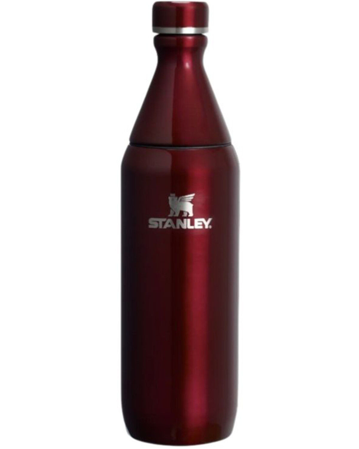 Image #1 - Stanley 20oz All Day Slim Bottle, Burgundy, hi-res