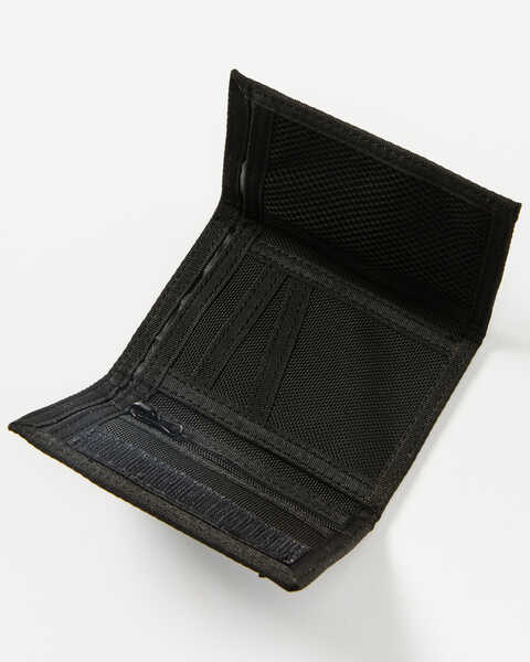 Hawx Men's Black Nylon Bi-Fold Wallet, Black, hi-res