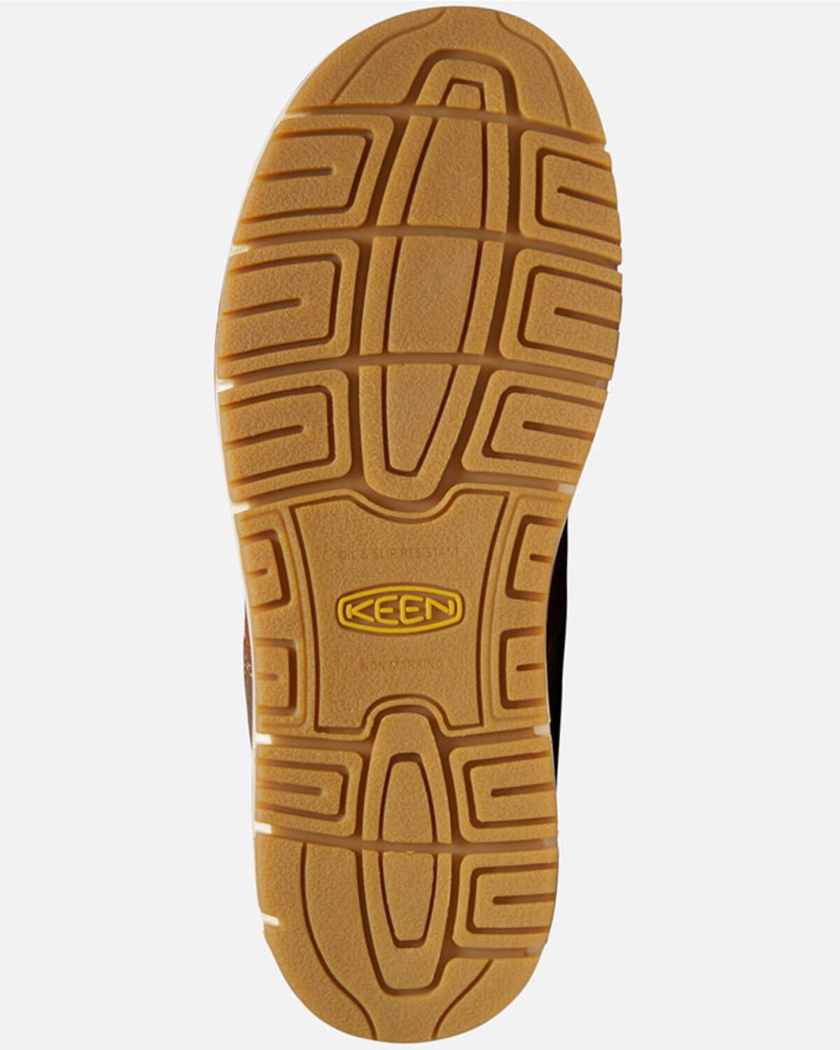 Image #4 - Keen Men's San Jose Work Boots - Aluminum Toe, Lt Brown, hi-res