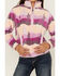 Image #3 - Cruel Girl Girls' Desert Fleece Pullover, Light Purple, hi-res