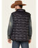 Image #4 - Cody James Core Men's Heather Charcoal Midnight Heat Sealed Zip-Front Puffer Vest, Charcoal, hi-res