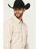 Image #2 - Cody James Men's Tanhue Plaid Print Long Sleeve Snap Western Shirt - Tall, Sand, hi-res