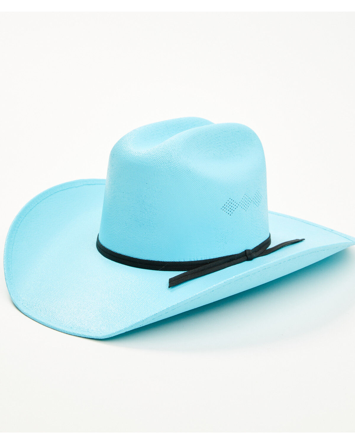 Image #1 - Cody James Kids' Cowpoke Straw Cowboy Hat, Blue, hi-res
