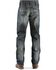 Image #1 - Cinch White Label Relaxed Fit Mid Rise Jeans - Tall, Dark Stone, hi-res