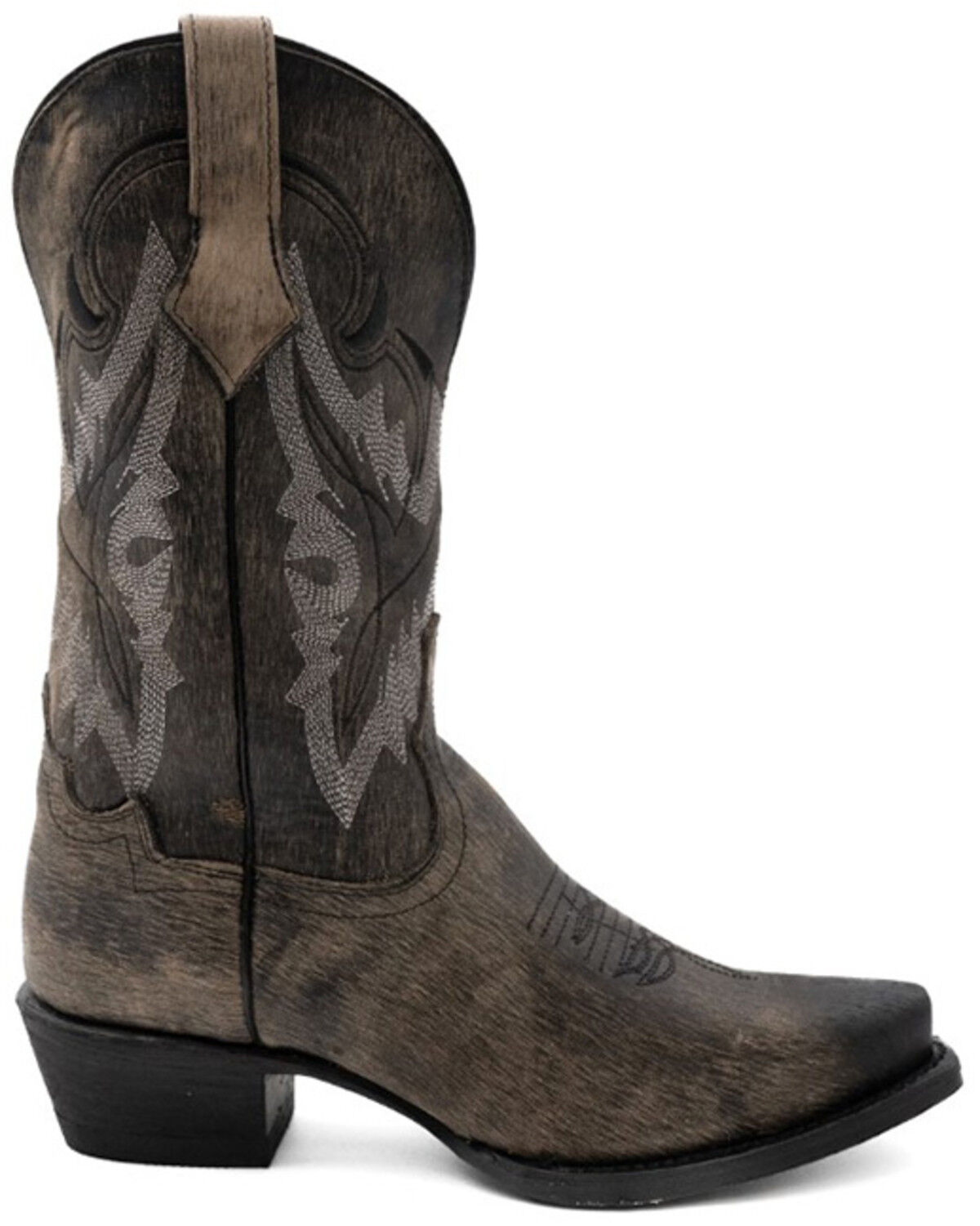 Image #2 - Ferrini Women's Holly Western Boots - Snip Toe, Ivory, hi-res