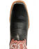 Image #6 - Dan Post Men's Creed Western Boots - Square Boots, Black, hi-res