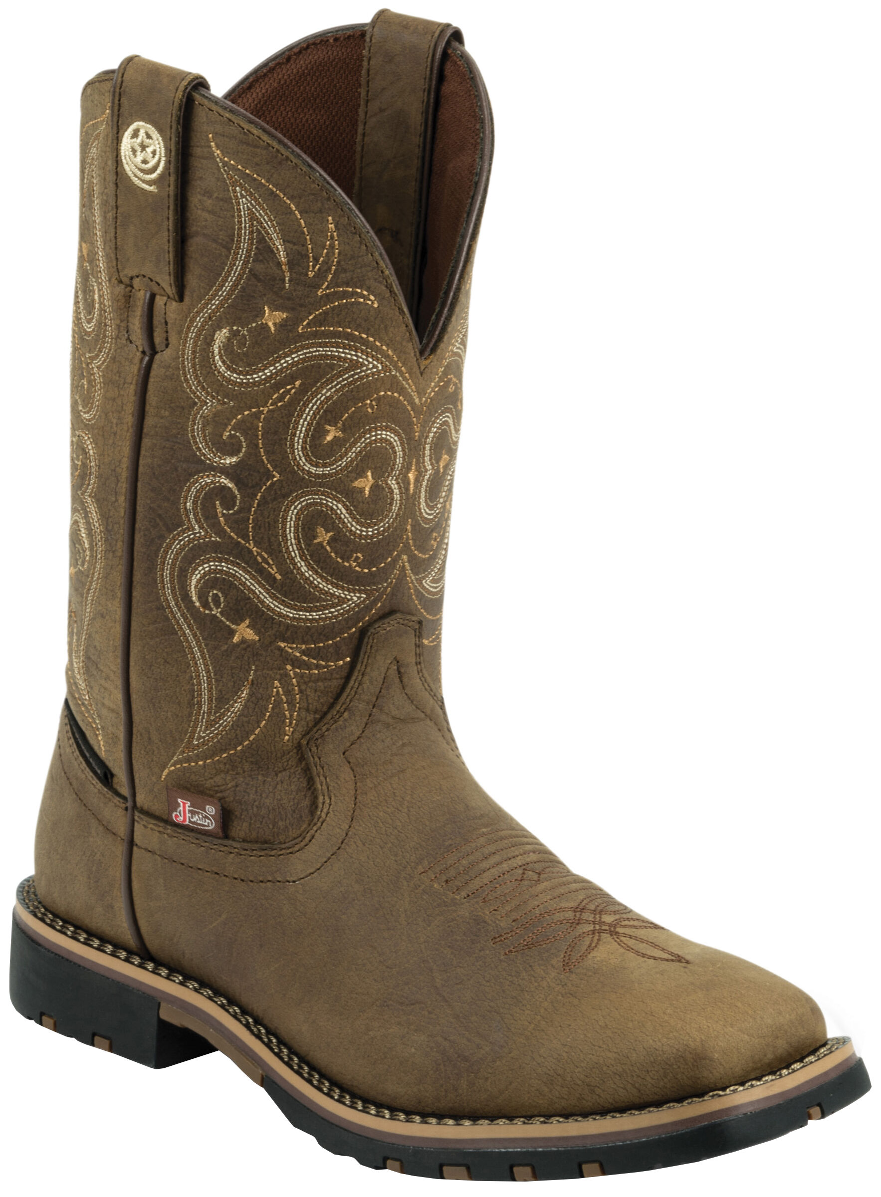 justin george strait womens waterproof boots