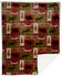 Image #1 - Carstens Patchwork Lodge Plush Throw, Green, hi-res