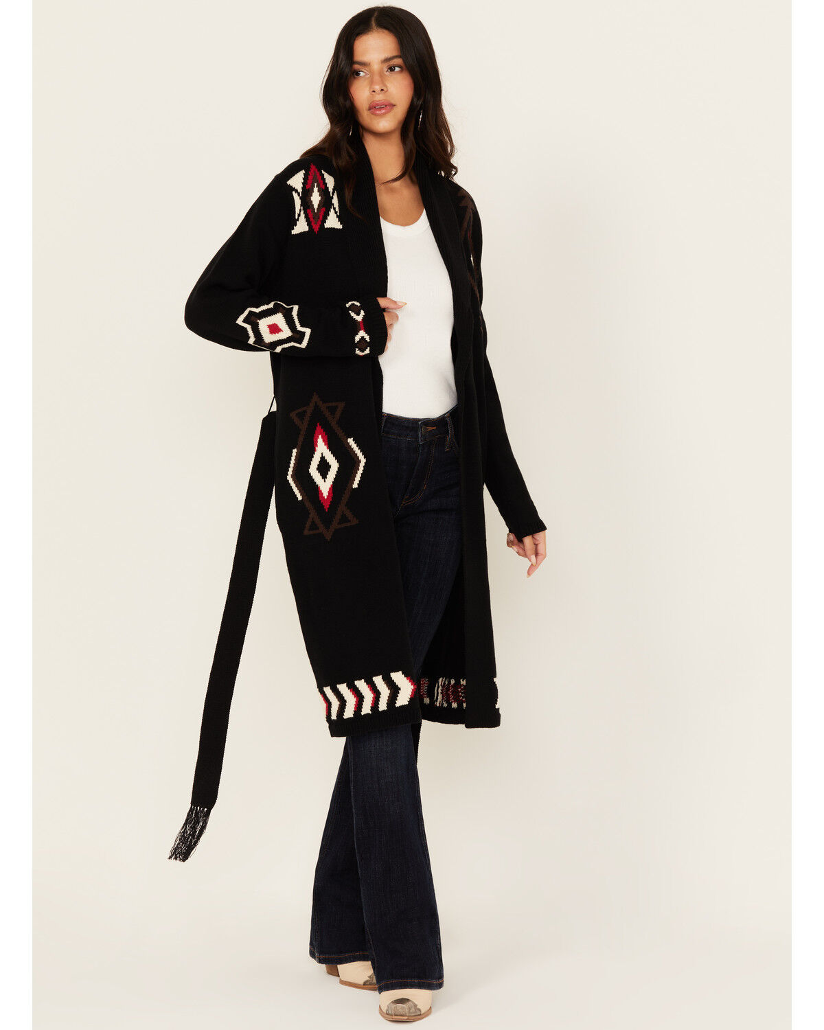 適切な価格 Idyllwind Women's Outfitter Country - Cardigan Long Leopole トップス