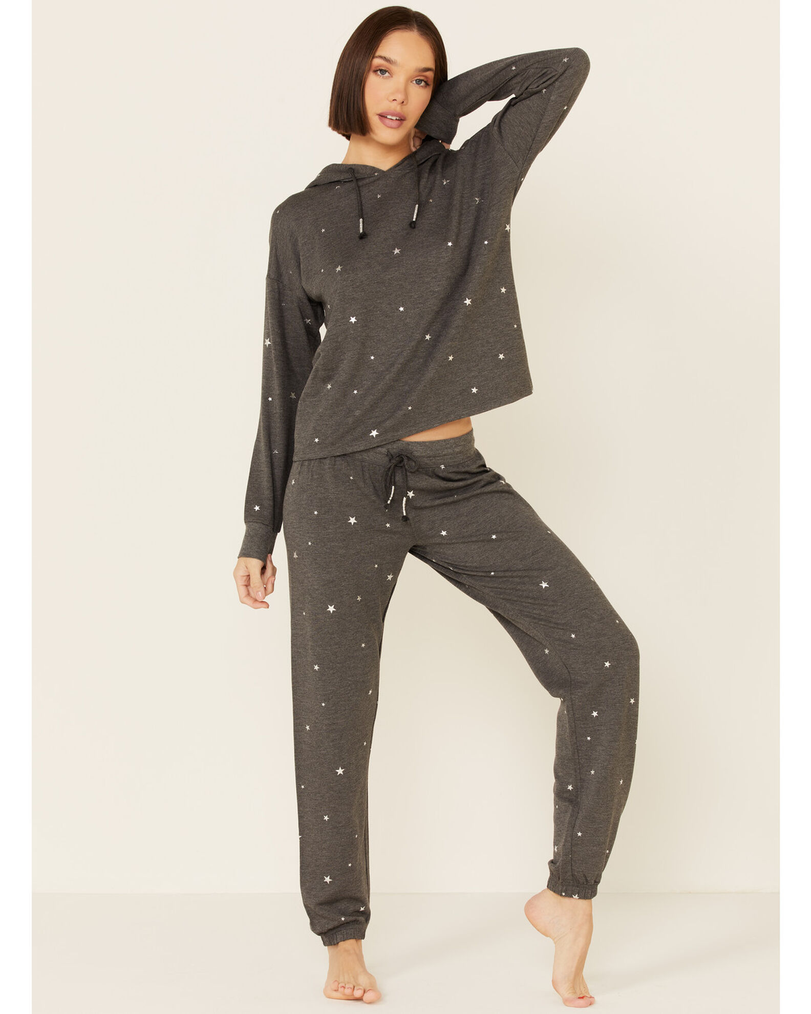 Pj salvage star hoodie hot sale