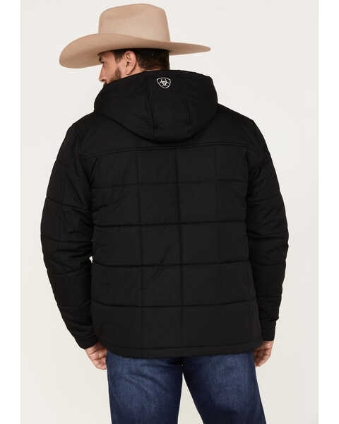 Image #4 - Ariat Men's Crius Insulated Hooded Jacket, Black, hi-res