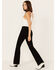 Image #3 - Levi's Women's 501 High Rise Flare Jeans, Black, hi-res