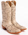 Shyanne Women's Laser Cut Western Boots - Snip Toe, White, hi-res