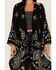 Image #4 - Idyllwind Women's Kyle Bandana Print Blanket Shawl, Black, hi-res