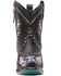 Lane Women's Old Glory Fashion Booties - Snip Toe, Black, hi-res