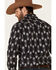 Image #5 - Rock & Roll Denim Men's Southwestern Print Long Sleeve Western Shirt , Black, hi-res