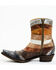 Image #3 - Old Gringo Women's Ashby Western Booties - Snip Toe, Silver, hi-res