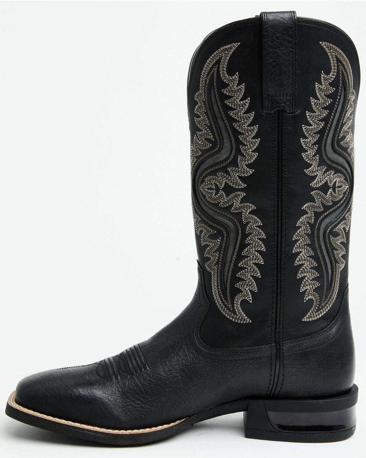 Image #3 - Ariat Men's Captivate Tall Performance Western Boots - Broad Square Toe, Black, hi-res
