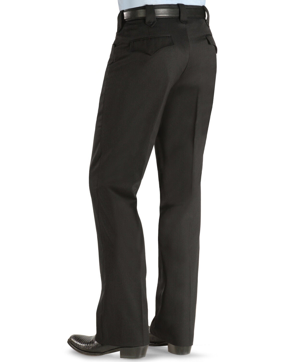 Circle S Men's Ranch Pants, Black, hi-res