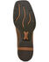 Image #5 - Ariat Men's Sport Freedom Distressed Western Boots - Broad Square Toe, Brown, hi-res