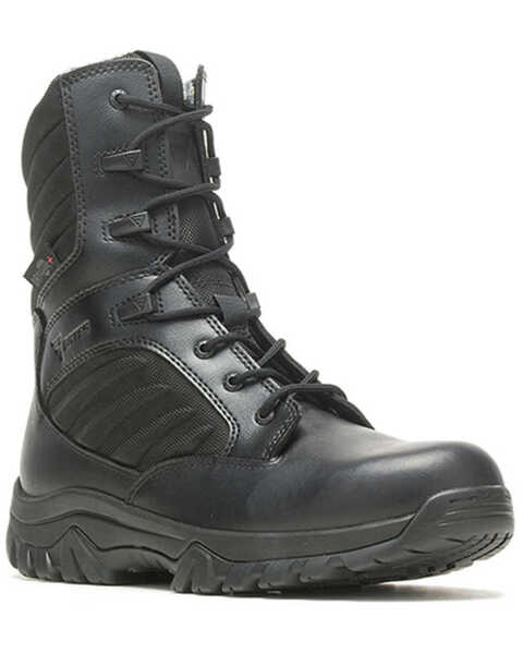 Bates Men's GX X2 Tall Side Zip DryGuard+™ Work Boots - Soft Toe , Black, hi-res