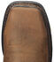 Image #6 - Justin Men's Tanker Western Work Boots - Steel Toe, Timber, hi-res