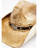 Image #2 - Shyanne Women's Natural Gori Straw Western Hat, Natural, hi-res