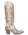 Image #2 - Corral Women's Inlay Western Boots - Snip Toe, White, hi-res
