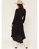 Image #4 - Idyllwind Women's Alison Ruffle Long Sleeve High-Low Dress, Black, hi-res