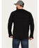 Image #4 - Ariat Men's Rebar Gridwork Long Sleeve Shirt, Black, hi-res