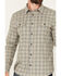Image #3 - Brothers and Sons Men's Briscoe Everyday Plaid Print Long Sleeve Button Down Flannel Shirt, Steel, hi-res