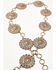 Image #3 - Shyanne Women's Floral Medallion Chain Belt, Copper, hi-res