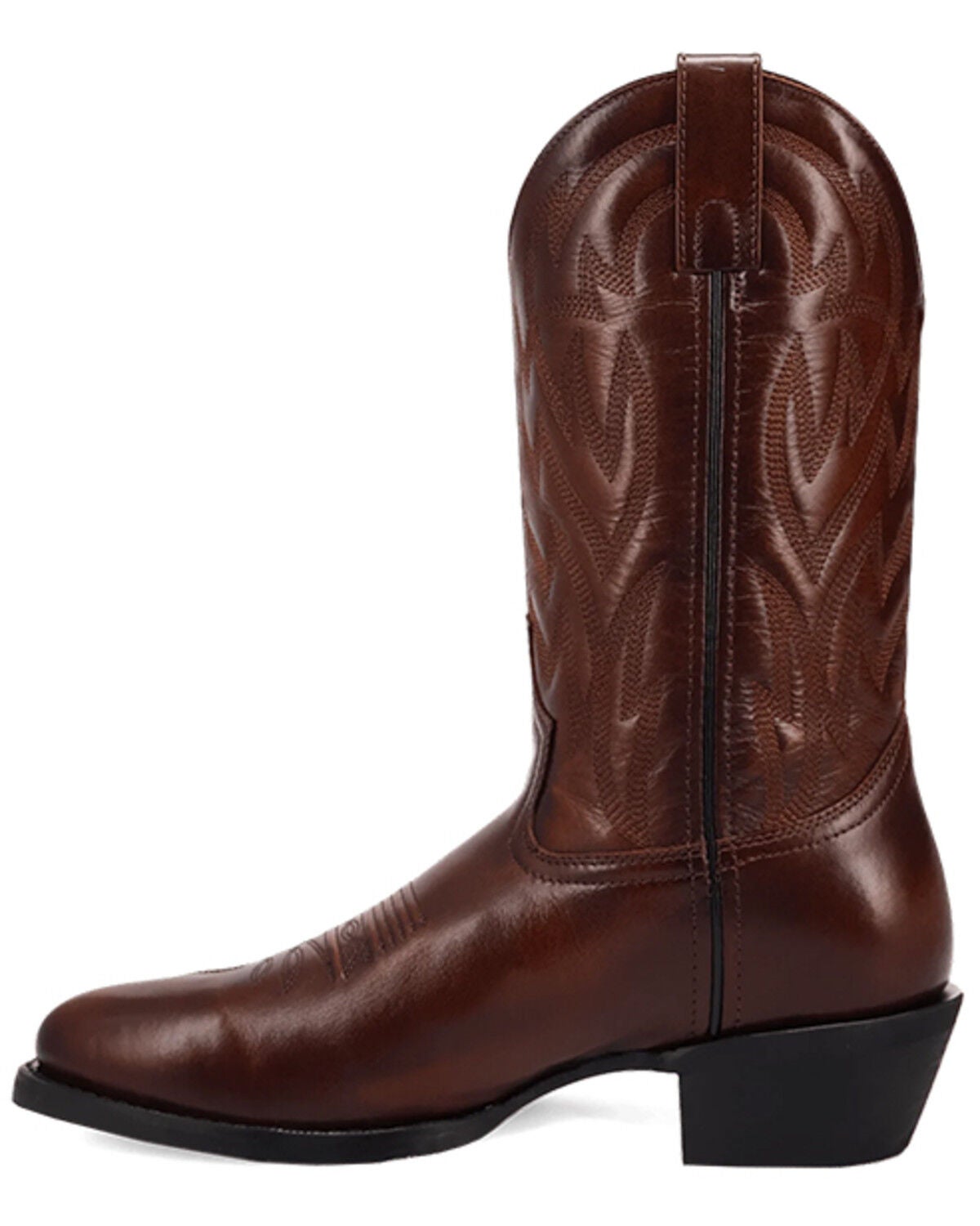 Image #3 - Laredo Men's Barton Western Boots - Round Toe, Tan, hi-res