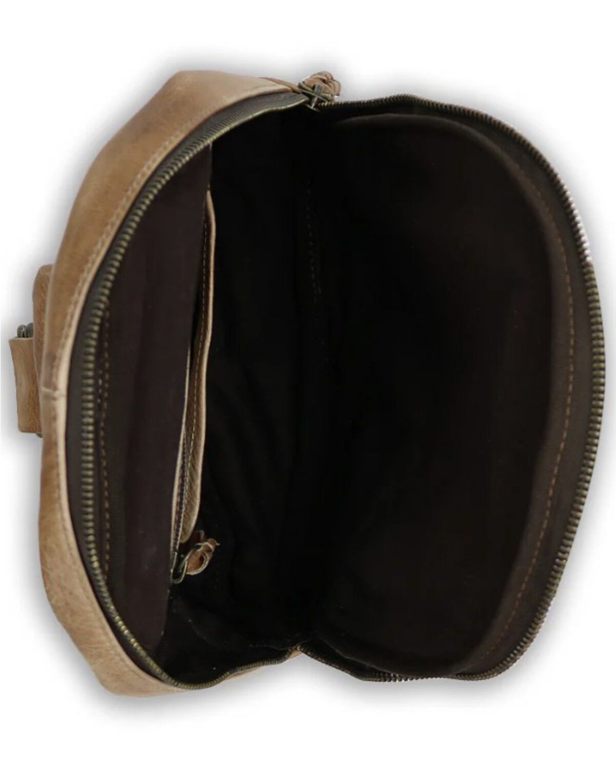 Image #4 - Bed Stu Women's Beau Crossbody, Distressed Brown, hi-res