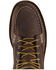 Image #4 - Danner Men's 6" Bull Run Lace-Up Work Boots - Soft Toe , Brown, hi-res