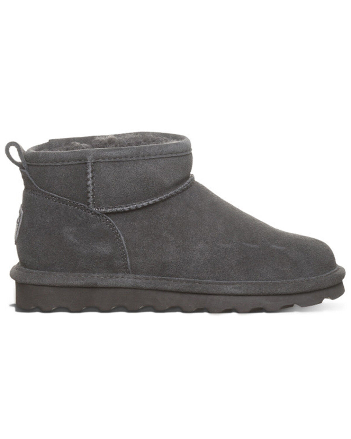 Image #2 - Bearpaw Women's Shorty Wide Casual Boots, Grey, hi-res