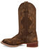 Image #3 - Laredo Women's Millie Suede Western Boots - Broad Square Toe, Olive, hi-res