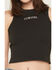 Image #2 - Originality Women's Cowgirl Graphic Tank, Black, hi-res