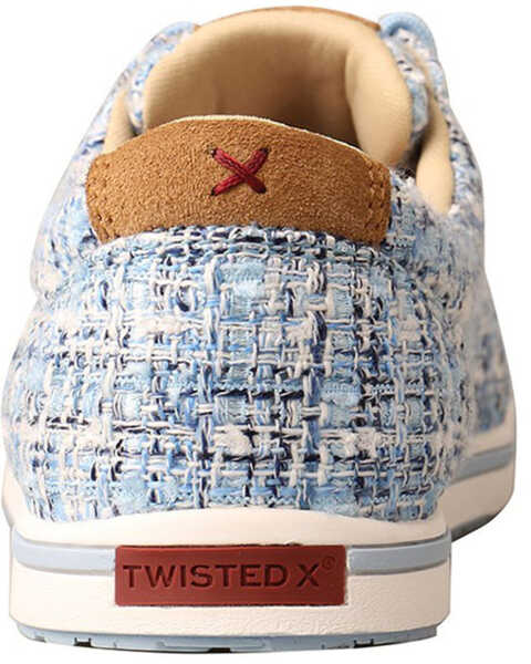 Twisted X Women's Kicks Casual Shoes - Moc Toe, Blue, hi-res