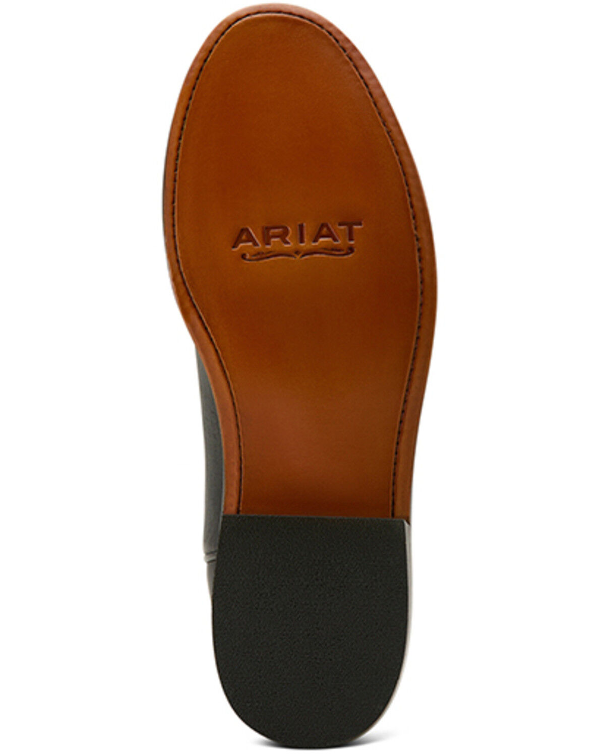 Image #5 - Ariat Men's Downtown Inkwell Western Boots - Round Toe, Black, hi-res