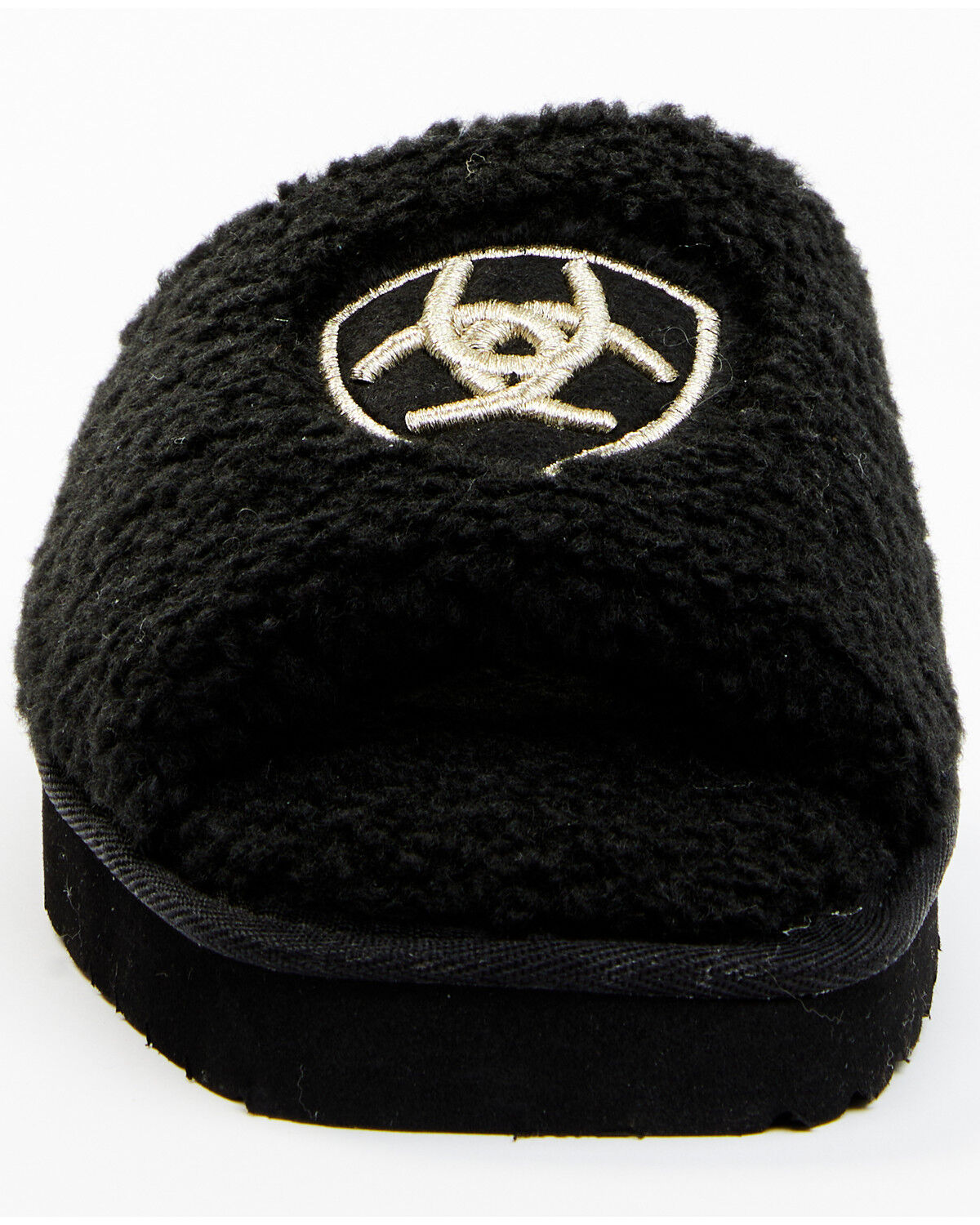 Image #4 - Ariat Women's Cozy Slide Slippers, Black, hi-res