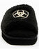 Image #4 - Ariat Women's Cozy Slide Slippers, Black, hi-res