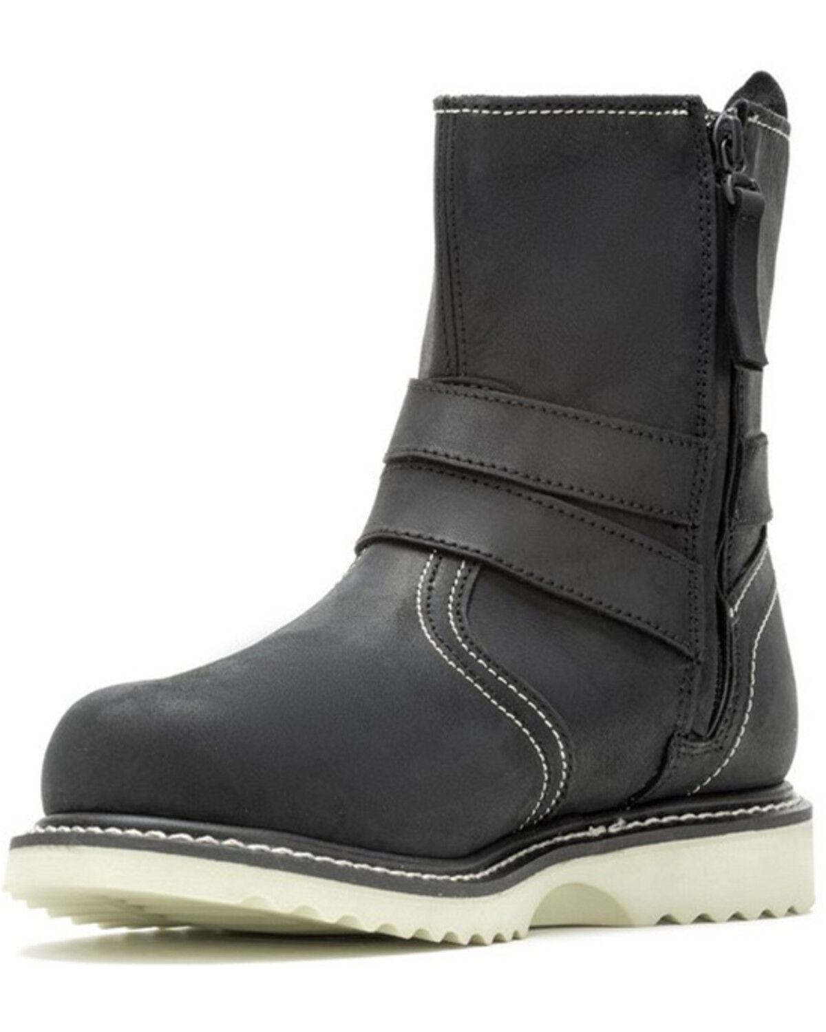 Image #2 - Harley Davidson Women's 7" Jaynes Engineer Boots - Round Toe, , hi-res