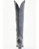 Image #5 - Corral Women's Embroidery Tall Western Boots - Round Toe, Black, hi-res