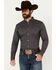 Image #1 - Cody James Men's Last Call Geo Print Long Sleeve Button-Down Shirt, , hi-res