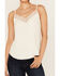 Image #3 - Idyllwind Women's Randa Lace Trim Cami, Ivory, hi-res