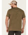 Image #4 - Brothers and Sons Men's Olive Zion National Park Graphic Short Sleeve T-Shirt, Olive, hi-res