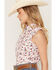 Image #2 - Wrangler Retro Women's Boot Barn Exclusive Horseshoe Floral Print Sleeveless Pearl Snap Western Shirt, White, hi-res