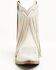 Image #4 - Idyllwind Women's Fringe with Benefits Western Booties - Snip Toe, White, hi-res