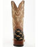 Image #5 - Tanner Mark Men's Monster Fish Print Western Boots - Broad Square Toe, Oryx, hi-res
